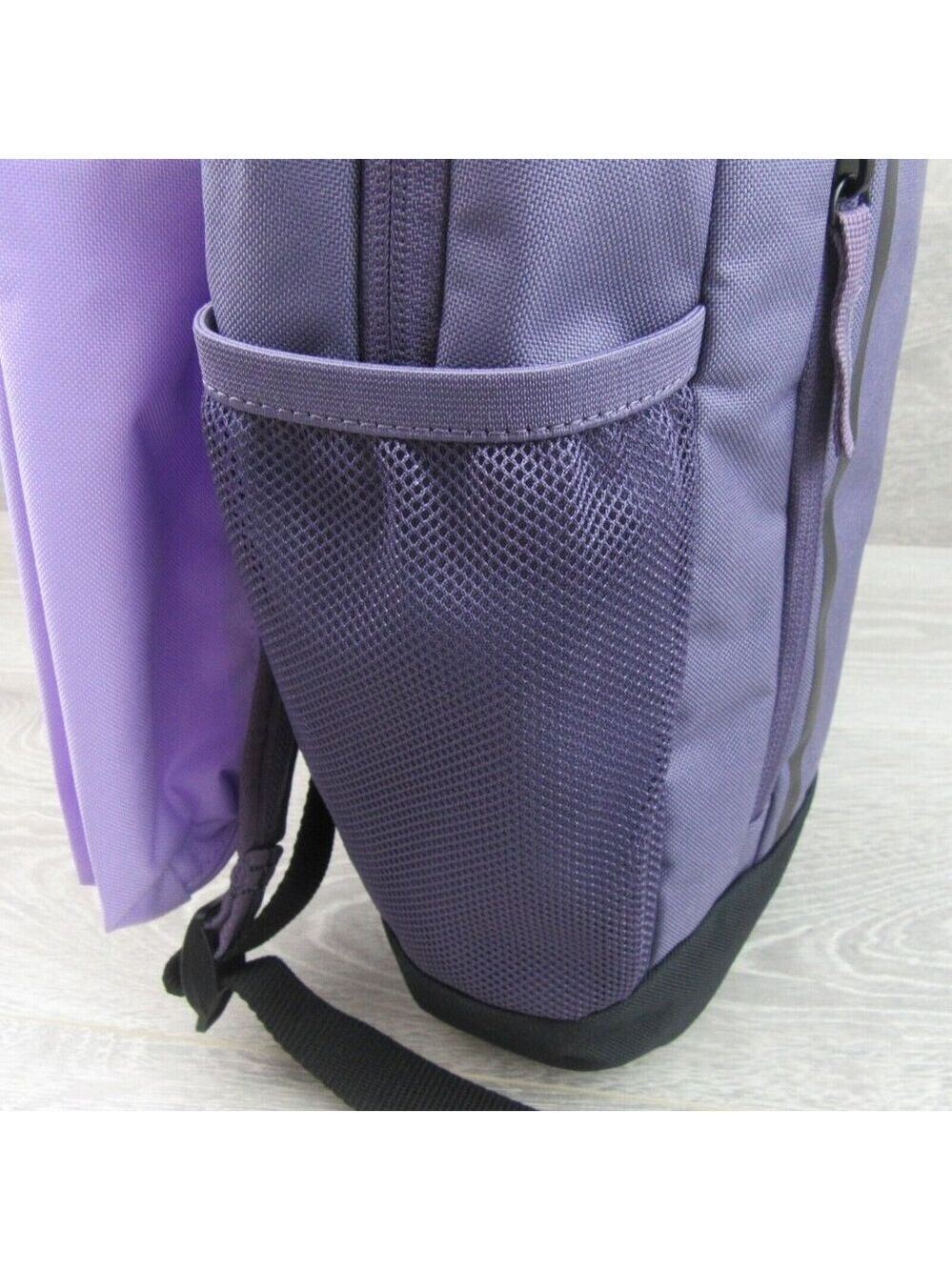 Nike Elemental Kids Backpack School Bag Purple Lilac Black (20L) NEW - Picture 6 of 16